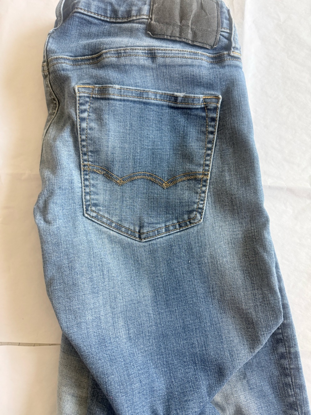 American Eagle Outfitters Light Blue Straight Leg Jeans
